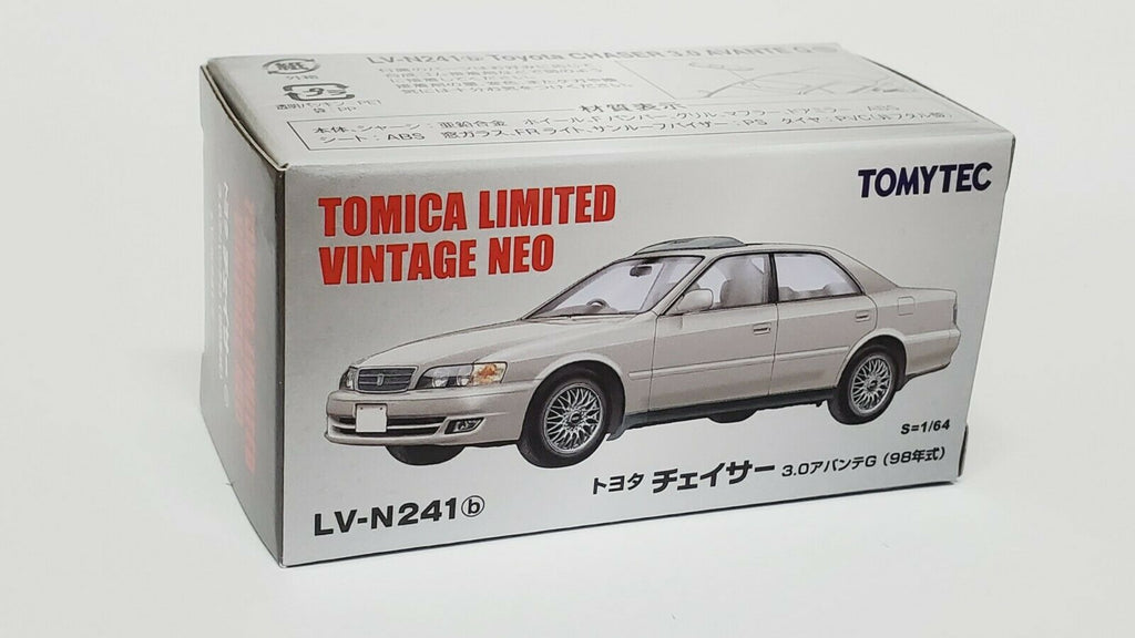 TOMICA LIMITED Vintage Neo 1998 Toyota Chaser JZX100 Silver Avante 
