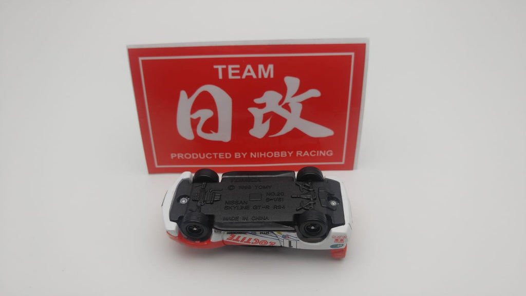 TOMICA NISSAN SKYLINE R34 GTR 2000 JGTC LOCTITE ZEXEL GTR