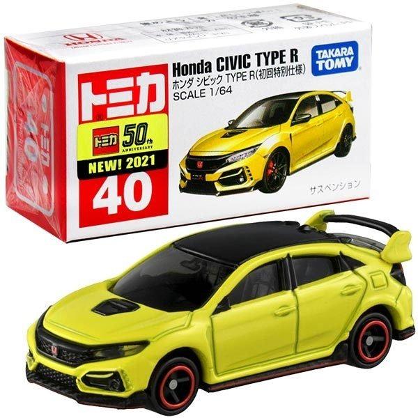 TOMICA No.40 Honda CIVIC Type R FK8 First Launch Edition