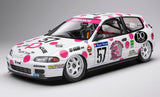 Tarmac HONDA CIVIC EG6 1/18 Noriko Sakai(酒井法子)Japan N1 Endurance Race 1992! Nihobby 日改通商 