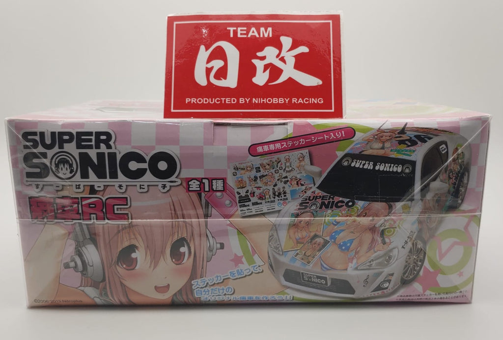 Super Sonico Toyota GT86 Radio control car with itasha sticker