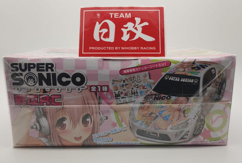 Super Sonico Toyota GT86 Radio control car with itasha sticker