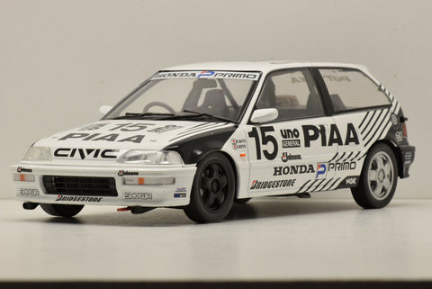 HONDA 1/18 CIVIC EF9 N.15 JTC PIAA SUGO 300K 1991 nihobby 日改 – NIHOBBY 日改通商