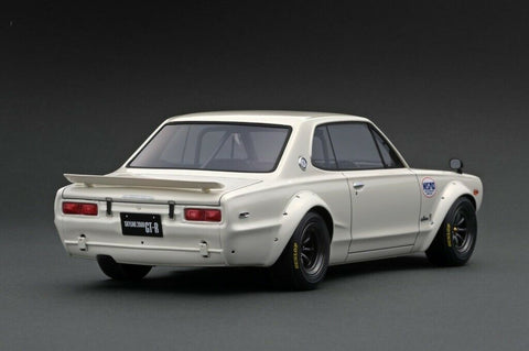 Ignition model IG Nissan Skyline 2000 GT-R KPGC10 HAKOSUKA white